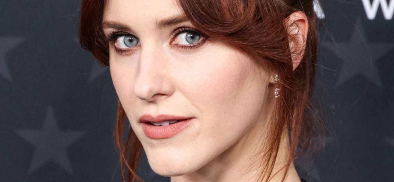 Rachel Brosnahan Highlights ‘Stunning Knockers’ In Plunging Braless Dress