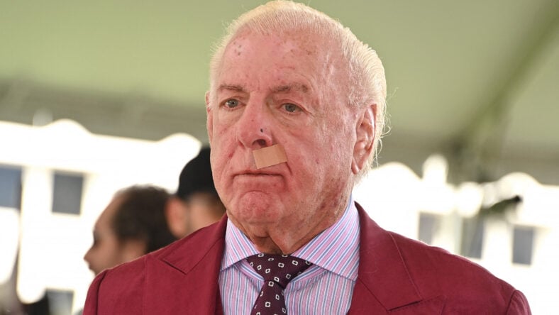 WWE Legend Ric Flair’s Recovery Post Shows A Massive Eye Patch After Nasty Fall