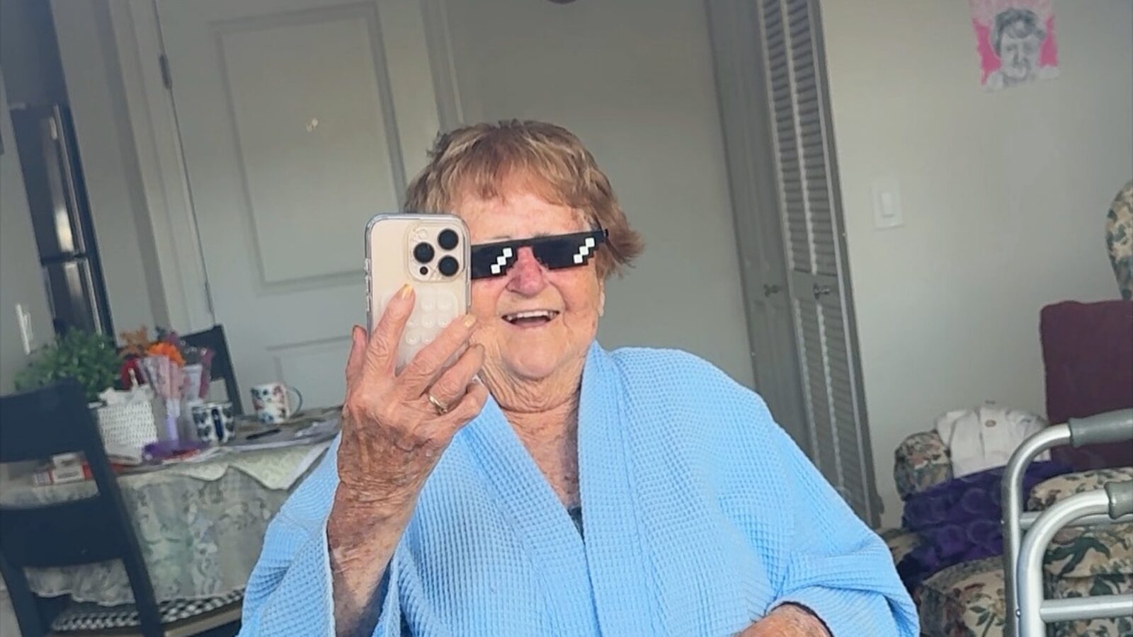 Viral TikToker Grandma Droniak 'Still Slaying' Despite Rumors She 'Expired'