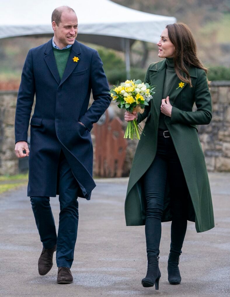 The Duke and Duchess of Cambridge visit the Blaenavon Hwb