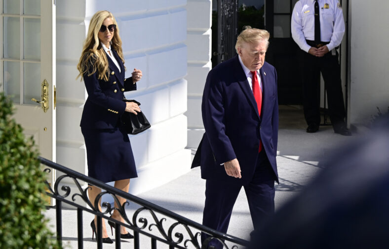 Katie Zacharia and Donald Trump