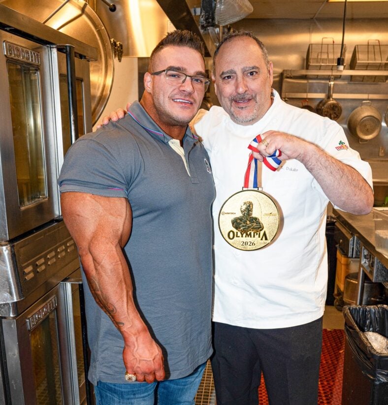 ‘Mr. Olympia’ Nick Walker Celebrates Huge Win at Famous Las Vegas Steakhouse